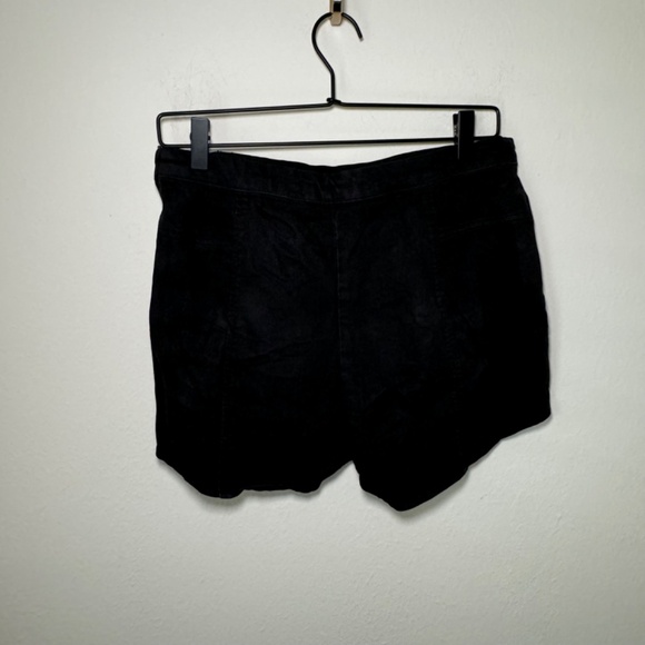 Free People Shorts Women's Size 28 Black Casual Cutoff Boho Festival - Picture 3 of 5